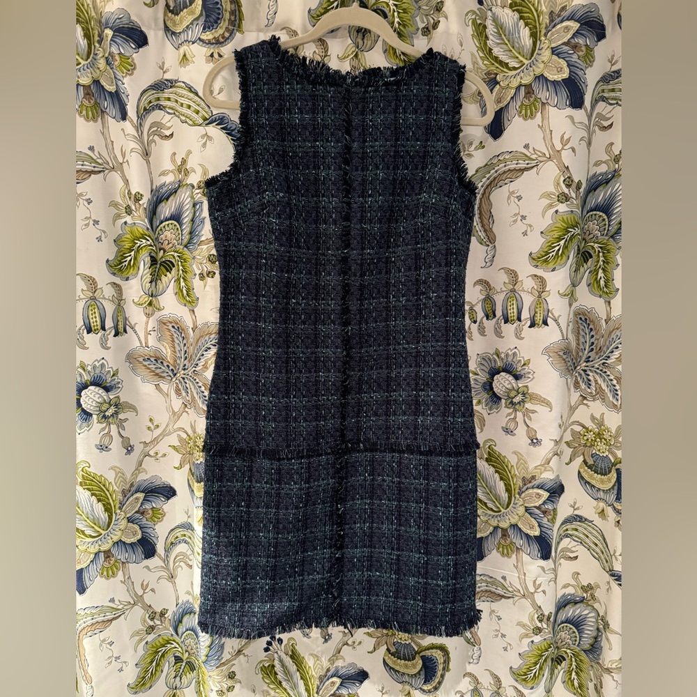 Tweed Shift Dress